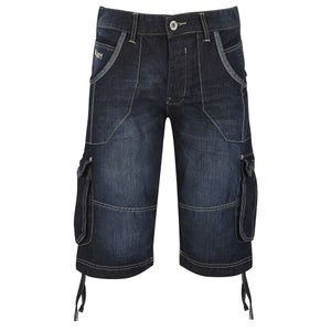 Crosshatch Men's Kanaster Denim Shorts - Tint Wash