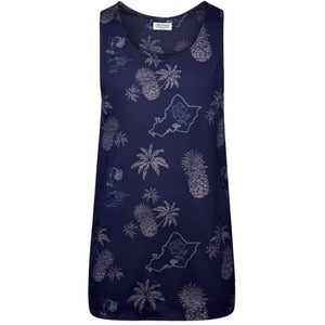 Jack & Jones Men's Originals Sand SL Tank Top - Peacoat