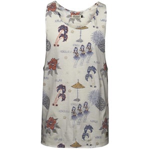 Jack & Jones Men's Originals Sand SL Tank Top - Cloud Dancer