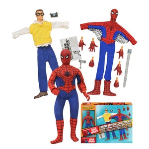Marvel Retro Action Figure Spider-Man Limited Edition Collector Set 20cm
