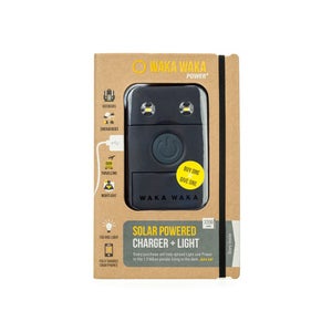 WakaWaka Power+ Solar Powered Charger and Light - Black