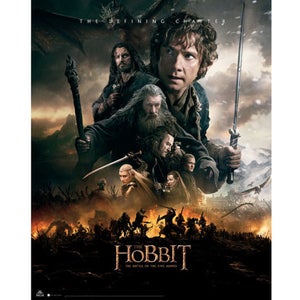 The Hobbit Battle of the Five Armies Fire - Mini Poster - 40 x 50cm
