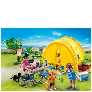 Playmobil Camping Family with Camping Tent (5435)