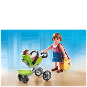 Playmobil Shopping Centre Mother with Infant Stroller (5491)