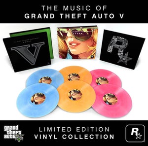 Grand Theft Auto V: Original Soundtrack Box Set OST (6LP) - Limited Edition Coloured Vinyl