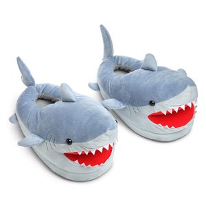 Think Geek Shark Plush Slippers