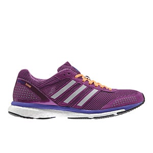 adidas Women's Adizero Adios Boost 2 Running Shoes - Pink/Night Flash