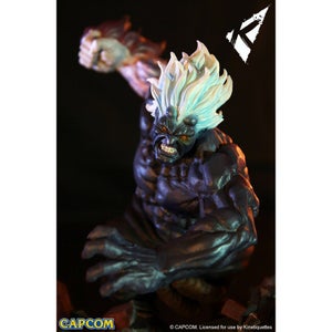 Street Fighter Oni Akuma Heo EU Exclusive 1:6 Scale Diorama