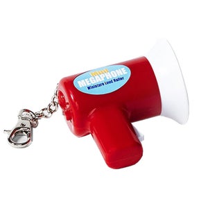 Mini Megaphone Keychain