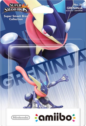 amiibo Super Smash Bros Collection Greninja
