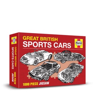 Great British Sports Cars Haynes Edition Jigsaw
