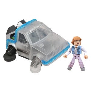 Diamond Select Back to the Future II Hover Time Machine Minimates Action Figure