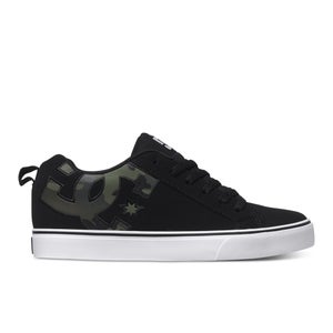 DC Shoes Men's Court Vulc SE Trainers - Black/Camo