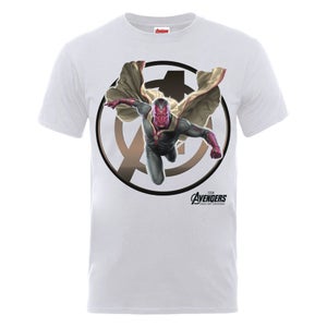 Marvel Avengers Men's Age of Ultron Vision T-Shirt - Ash Grey