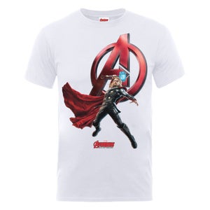 Marvel Avengers Men's Age of Ultron Thor T-Shirt - White