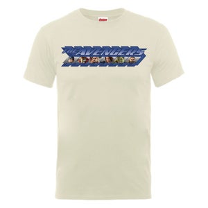 Marvel Avengers Men's Age of Ultron Classic Blue Logo T-Shirt - Nude