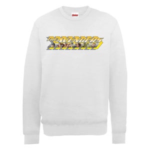 Marvel Avengers Age of Ultron Classic Yellow Logo Sweatshirt - Ash Grey