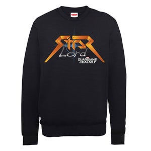 Marvel Guardians of the Galaxy Star-Lord Logo Sweatshirt - Black
