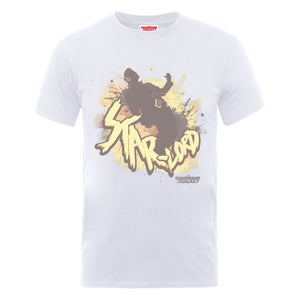 Marvel Guardians of the Galaxy Men's Star-Lord Silhouette T-Shirt - White