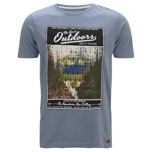 Tokyo Tigers Men's Mawgan Printed T-Shirt - Infinity Marl