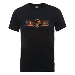 Star Wars Men's Darth Vader Sith Lord Banner T-Shirt - Black