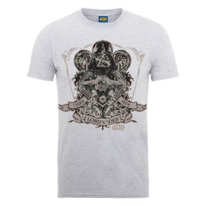 Star Wars Men's Lord Darth Vader Dark Side T-Shirt - Heather Grey