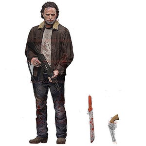 The Walking Dead Series 8 Rick Grimes 5 Inch Action Figure