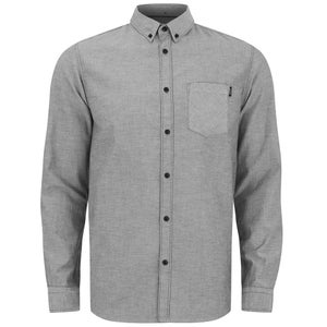 Jack & Jones Men's Core Daniel One Pocket Long Sleeve Shirt - Black
