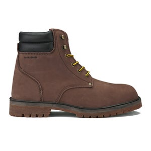 Jack & Jones Men's Stoke Nubuck Boots - Brown Stone
