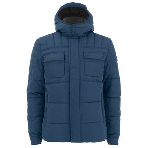 Jack & Jones Men's Core Gary Puffer Jacket - Blue Wing Teal