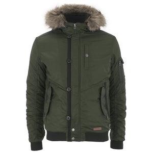 Jack & Jones Men's Originals Rob Bomber Jacket - Forest Night