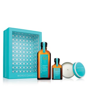 Moroccanoil Treatment Original & Candle (100ml & 25ml) (Worth £58.25)