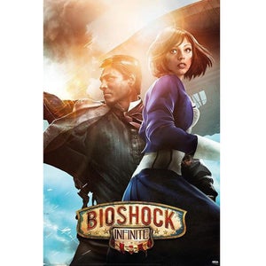 Bioshock Infinite Booker & Elizabeth - 24 x 36 Inches Maxi Poster