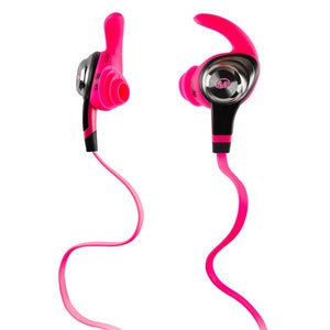 Monster iSport Intensity Earphones - Neon Pink