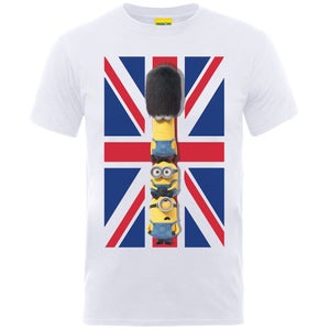 Minions Union Jack Men's T-Shirt - White