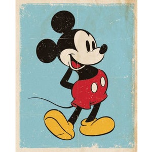 Disney Mickey Mouse Retro 16 x 20 Inch Mini Poster