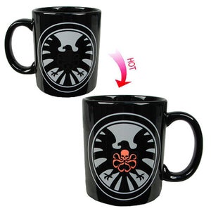 Marvel Avengers S.H.I.E.L.D Hydra Heat-Change Previews Exclusive Mug