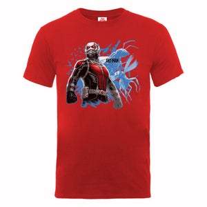 Marvel Men's Ant Man Standing T-Shirt - Red