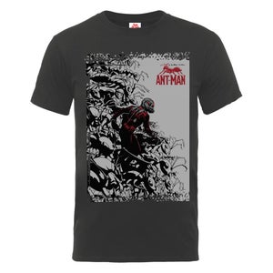 Marvel Men's Ant Man Army T-Shirt - Charcoal
