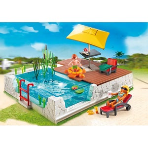 Playmobil Swimming Pool with Terrace (5575)