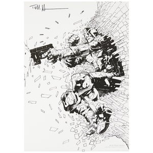 2000 AD Judge Dredd Underbelly Print Signed Version - Extremely Limited Stock