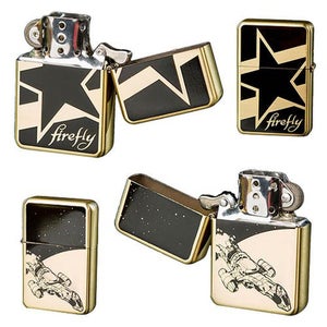 Quantum Mechanix Firefly Brass Lighter