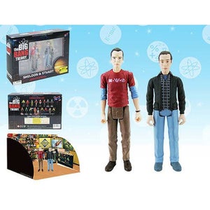 Bif Bang Pow The Big Bang Theory Sheldon and Stuart Convention Special Diorama Set