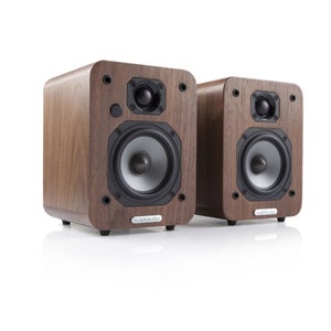 Ruark Audio MR1 Active Bluetooth Speakers - Rich Walnut
