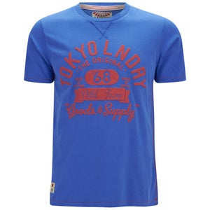 Tokyo Laundry Men's Logo T-Shirt - Ocean