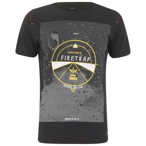 Firetrap Men's Darsie Graphic Print T-Shirt - Black