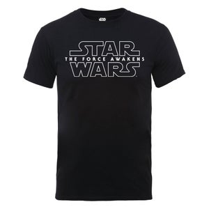 Star Wars Men's The Force Awakens Force Awakens Logo 1 T-Shirt - Black