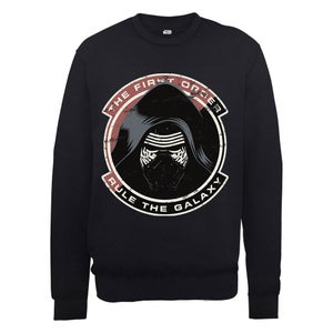 Star Wars The Force Awakens Kylo Ren Rule The Galaxy Sweatshirt - Black