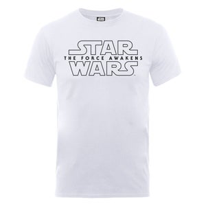 Star Wars Men's The Force Awakens Force Awakens Logo 1 T-Shirt - White