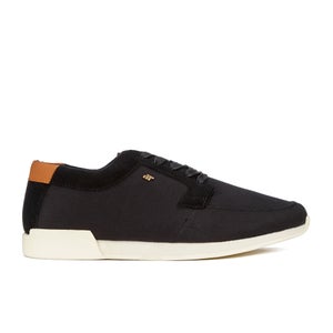 Boxfresh Men's Cowl Garment Dye/Suede Low Top Trainers - Black